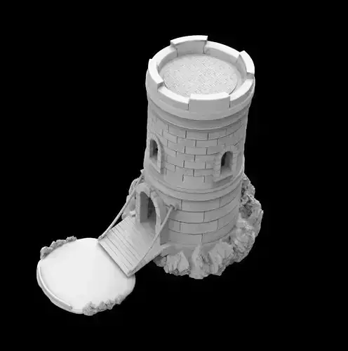 C05 Militia Possibly Cool Dice Tower