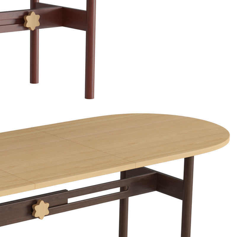 Atelje Table 3D model_2
