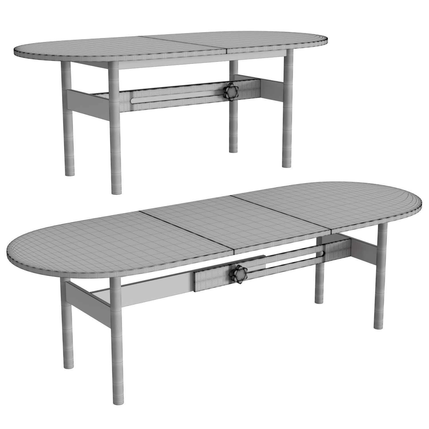 Atelje Table 3D model_4