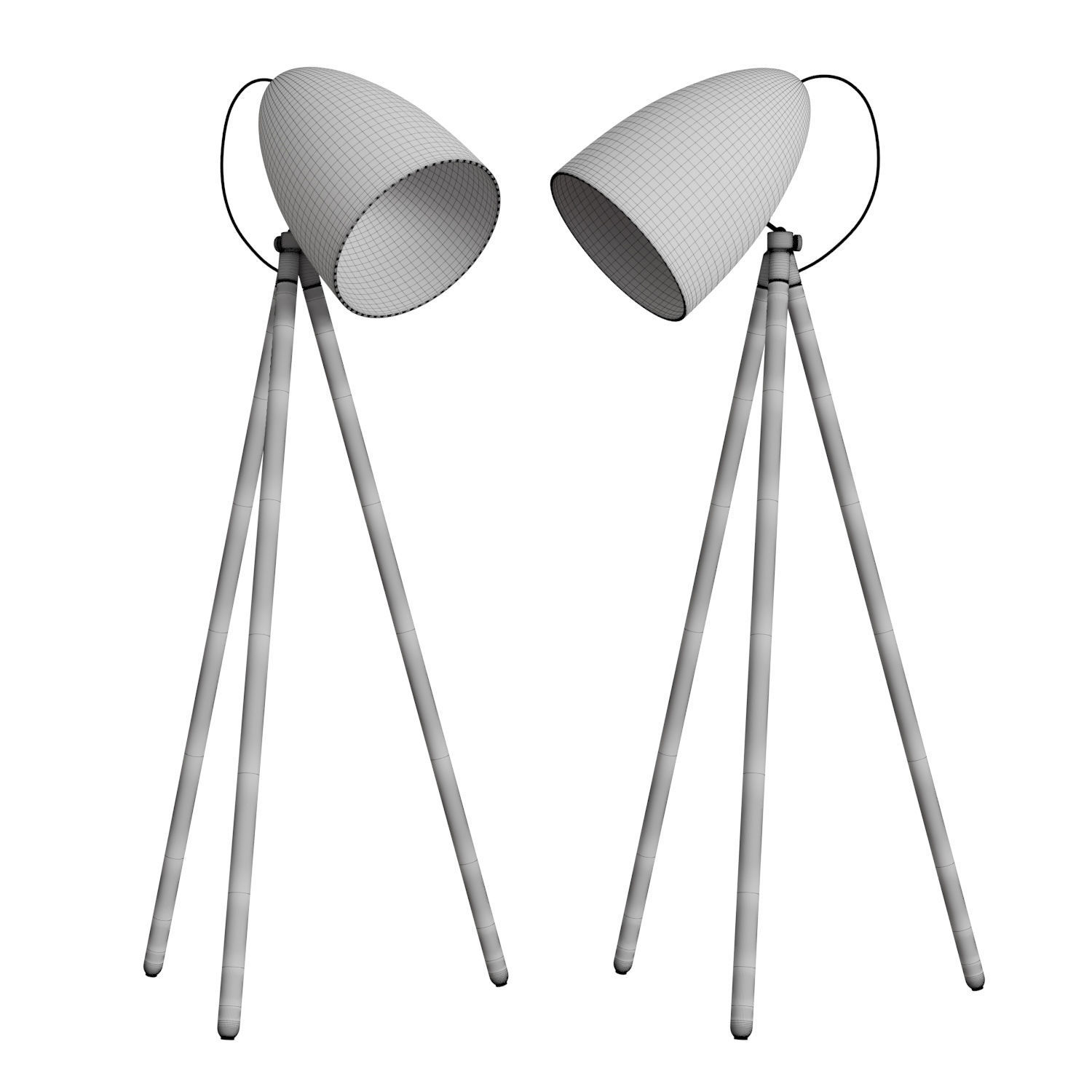 Orbit Floor Lamp 3D model_4