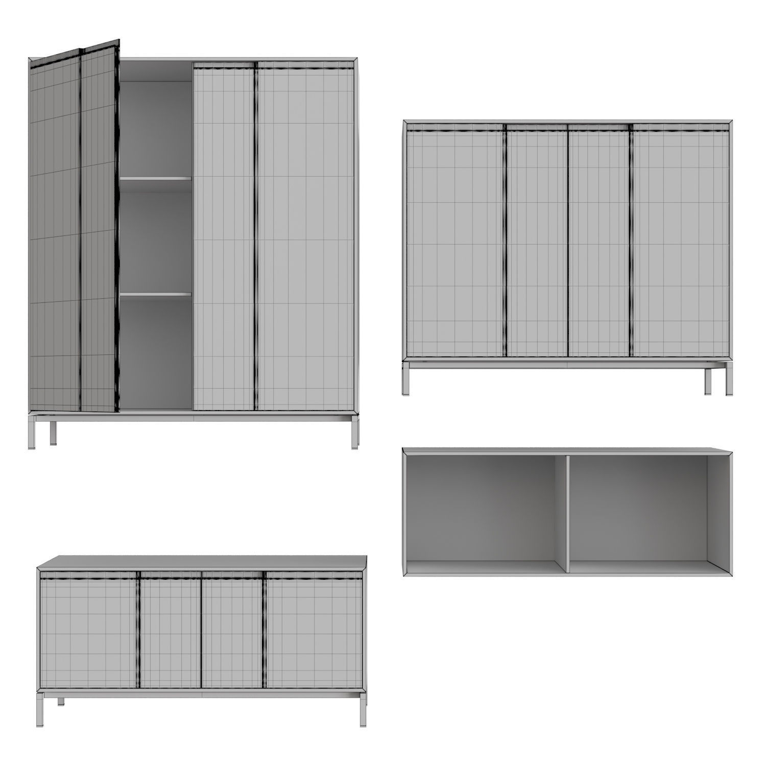 Frame Storage 4660 4661 3D model_4