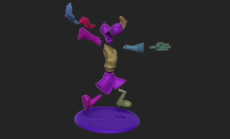 Hong Kong Phooey 3D print model_5