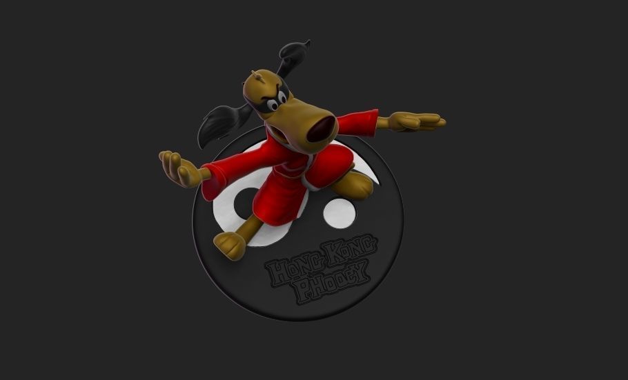 Hong Kong Phooey 3D print model_4