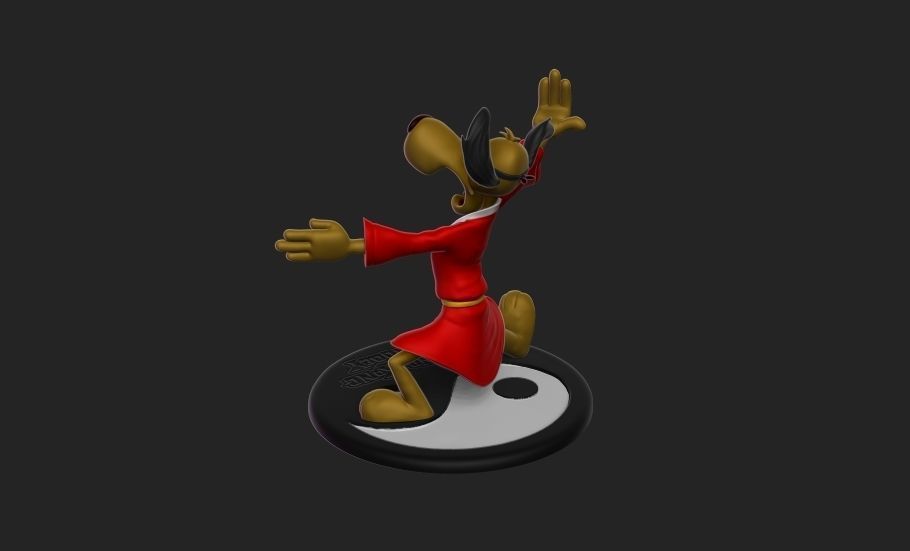 Hong Kong Phooey 3D print model_2