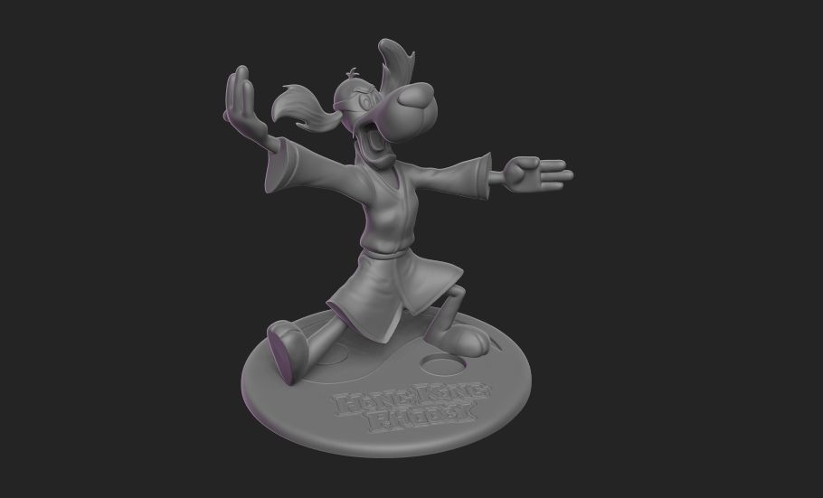 Hong Kong Phooey 3D print model_7