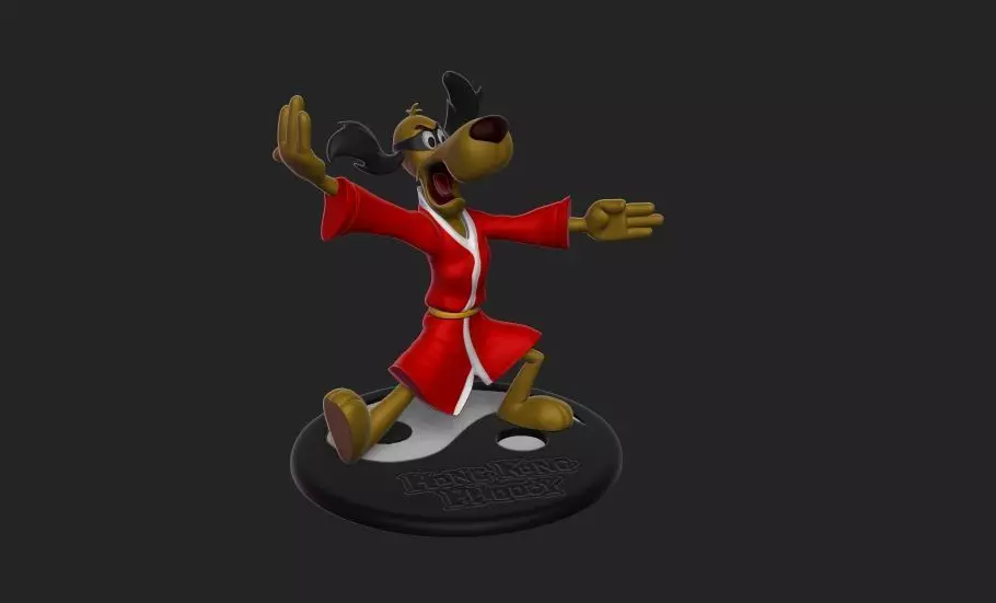 Hong Kong Phooey 3D print model_0