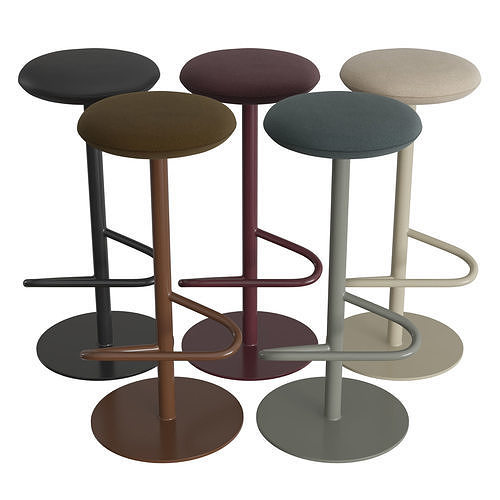 Odette Stool 3D model