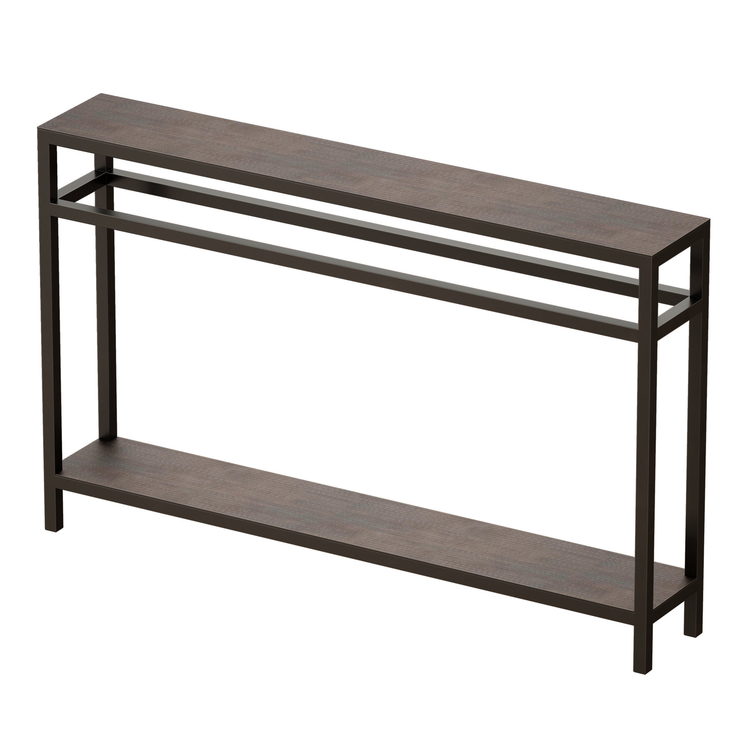 Echelon Console Table Crate and Barrel 3D model_4