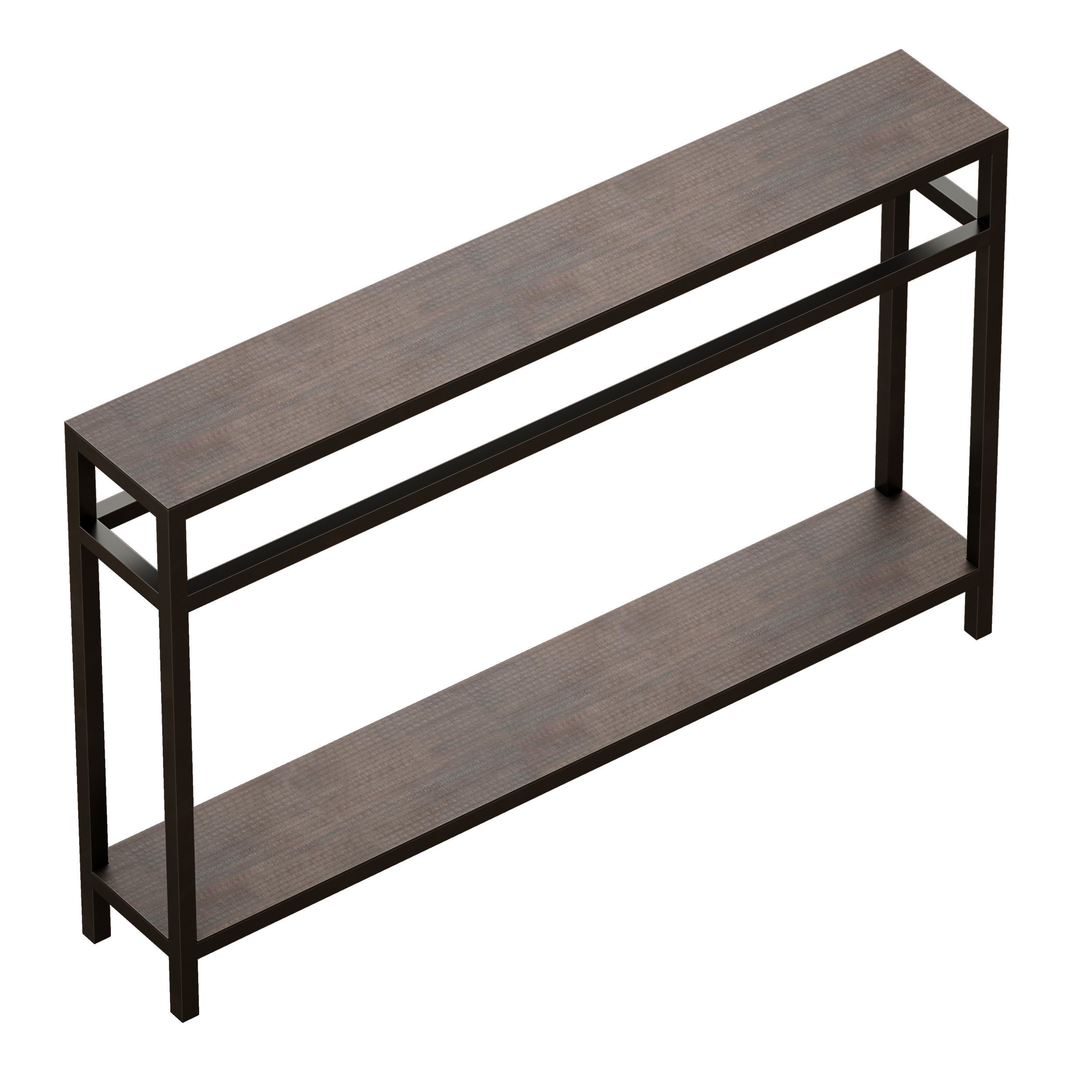 Echelon Console Table Crate and Barrel 3D model_8