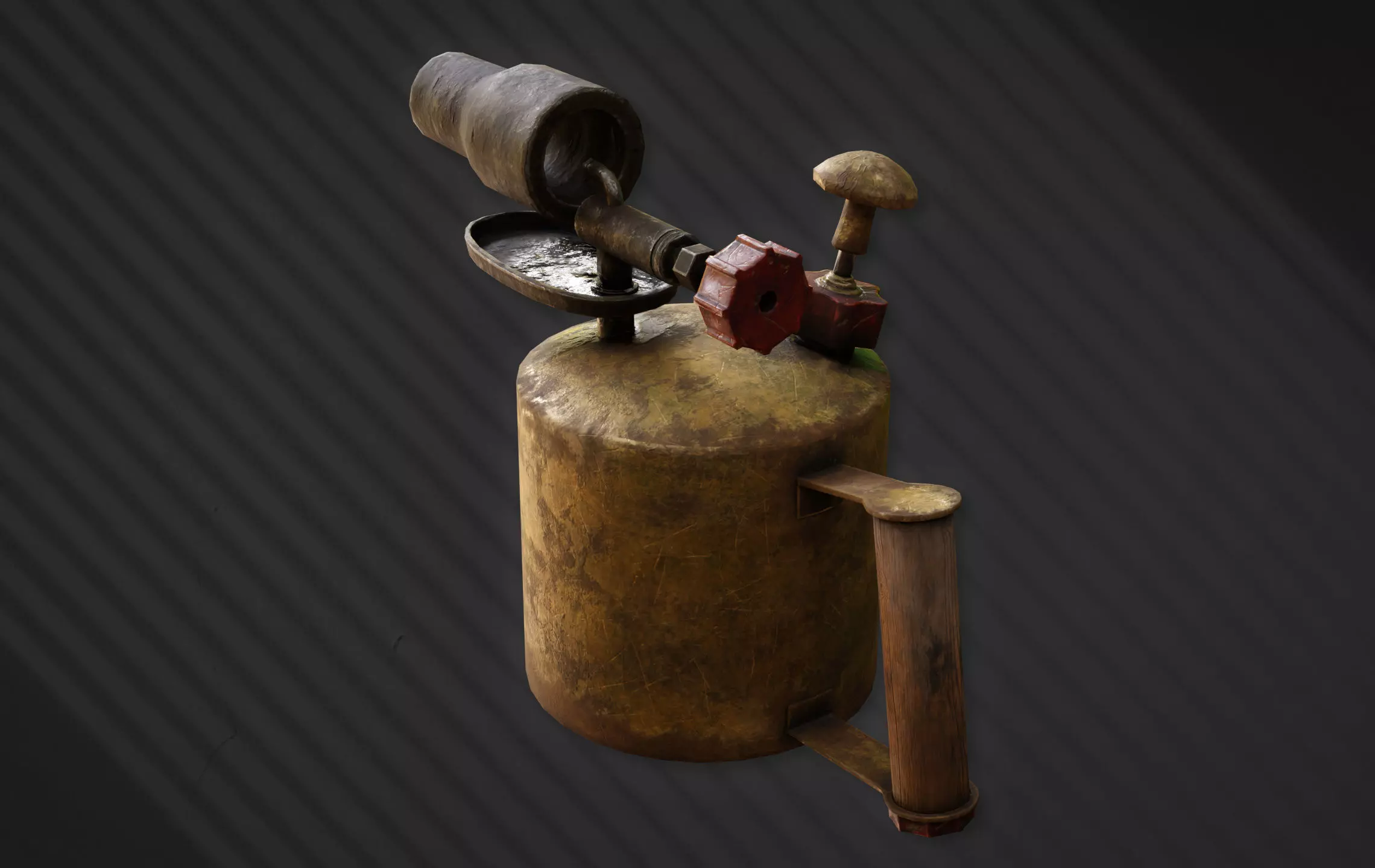 Blowlamp - Game ready asset Low-poly 3D model
