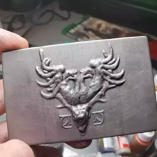 Victor Krum Belt Buckle 3D print model