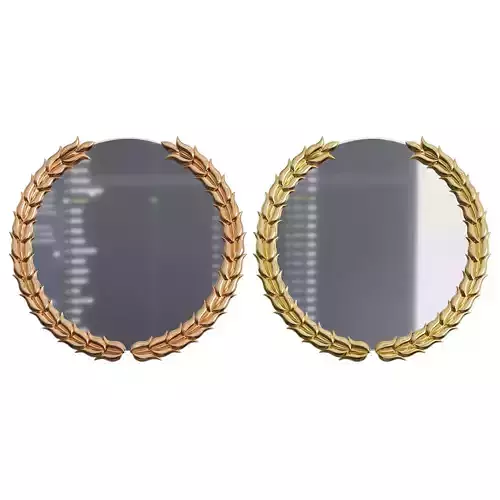 Wall Pride Mirror 3D model