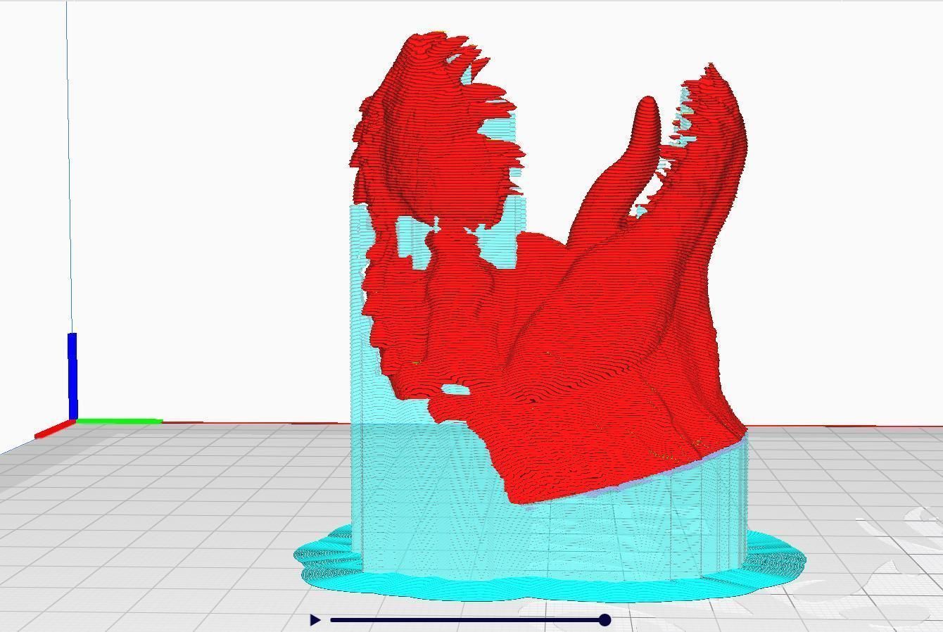 Vrex Aggressive Printable Model 3D print model_14