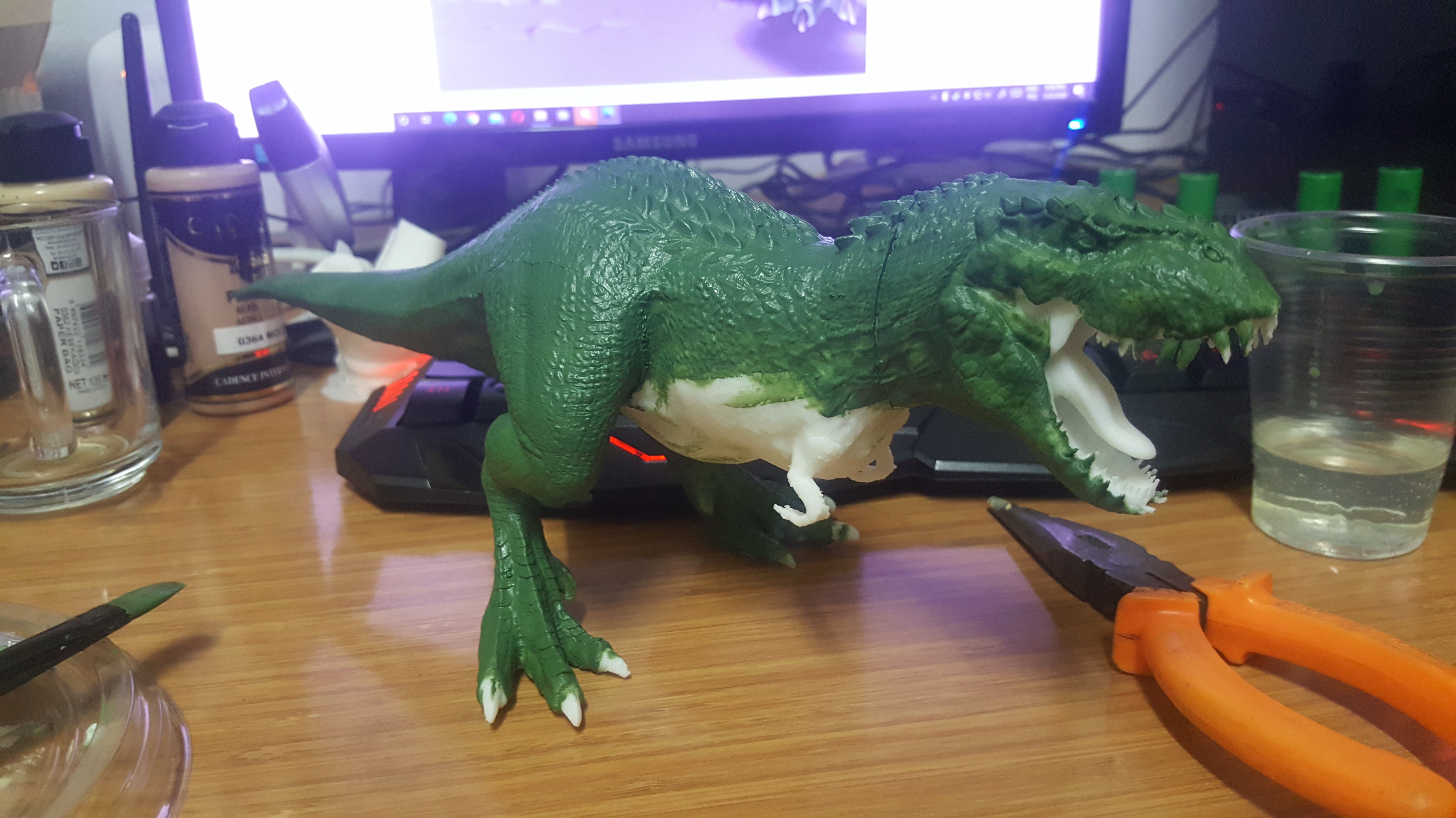 Vrex Aggressive Printable Model 3D print model_9