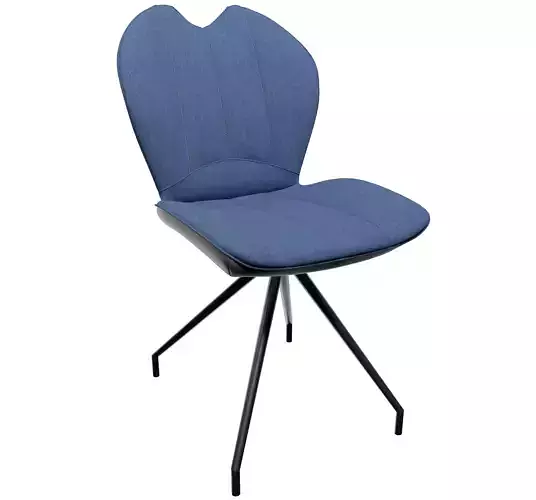 Blue Fabric Chair classy