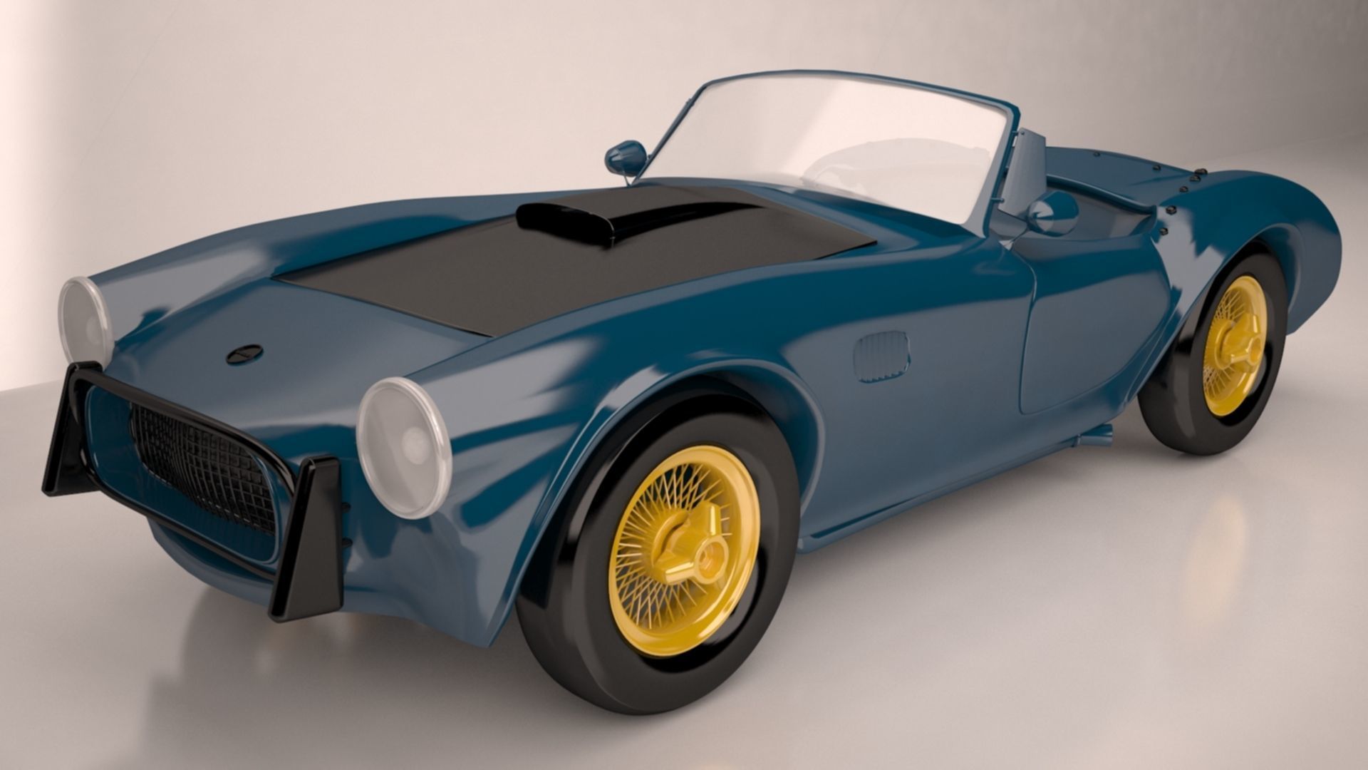 ac cobra vehicle  3D model_1