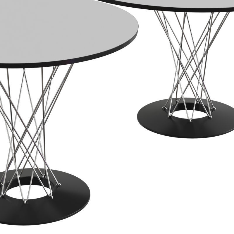 Dining Table 3D model_3