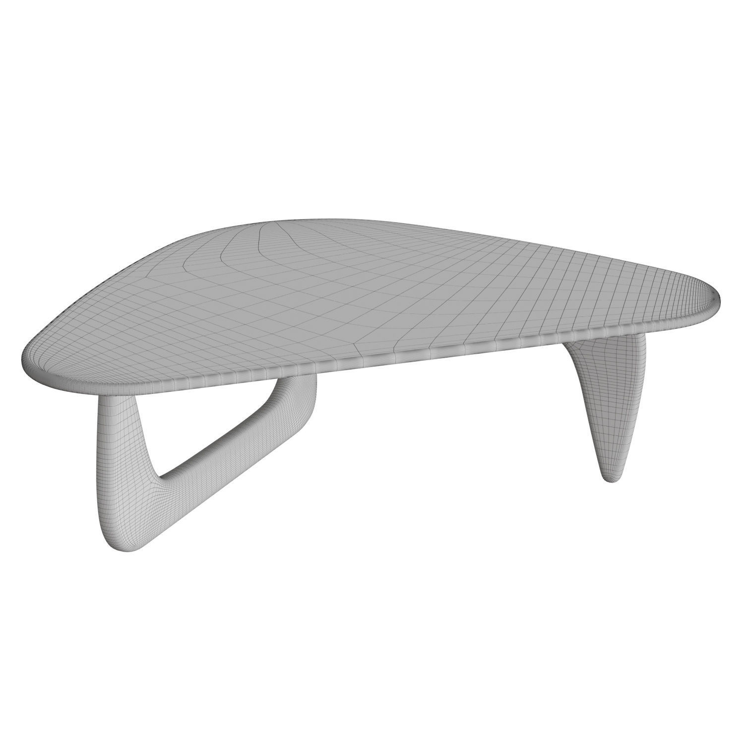 Coffee Table 3D model_4