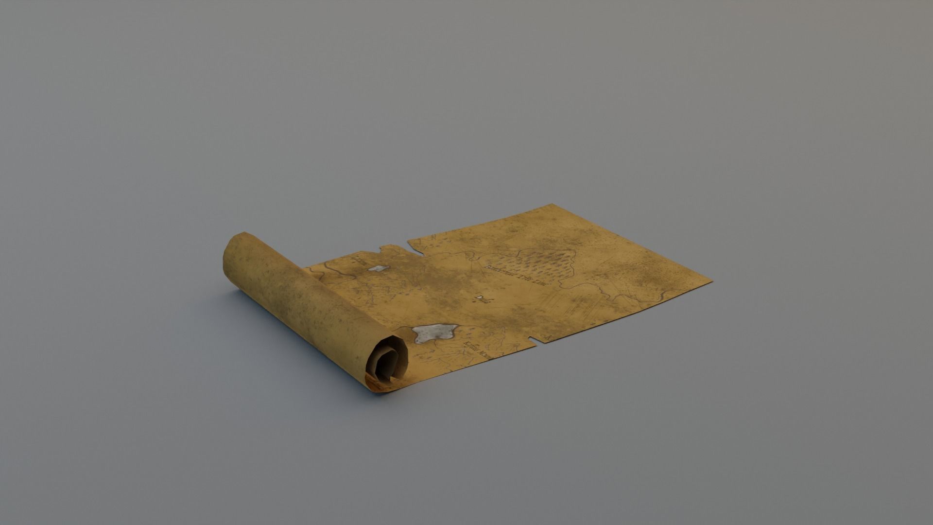 3D Game Map Asset Low-poly 3D model_5