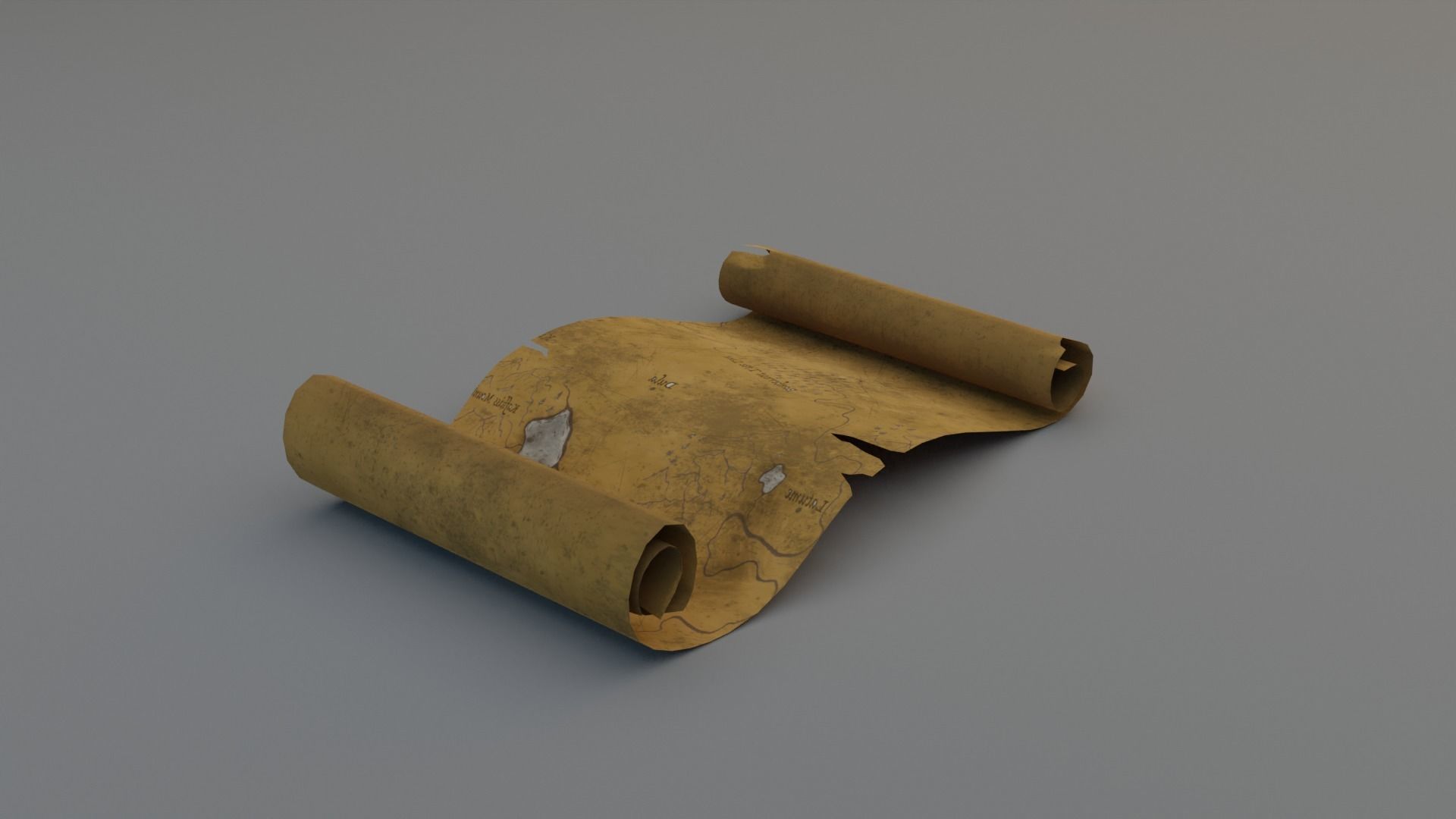 3D Game Map Asset Low-poly 3D model_4