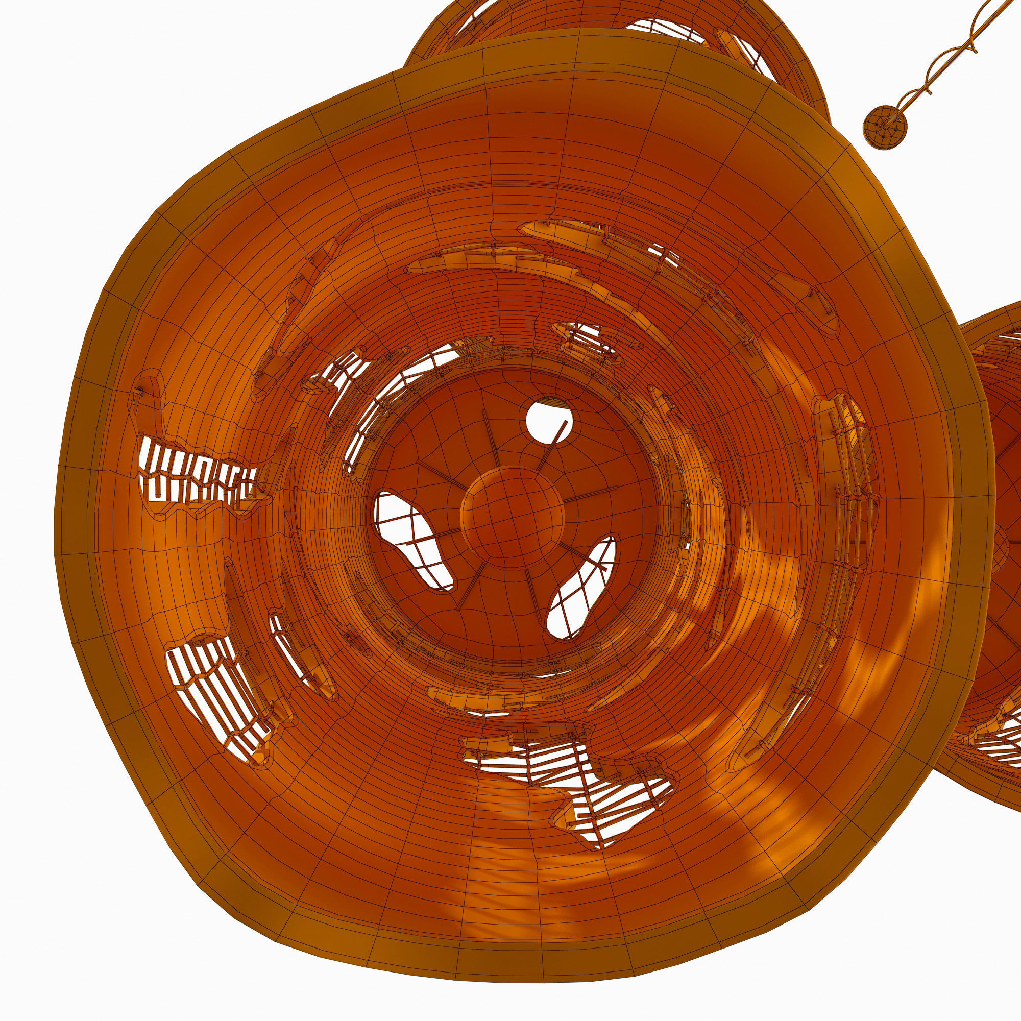 lamp old concrete cylinder  n2 3D model_26