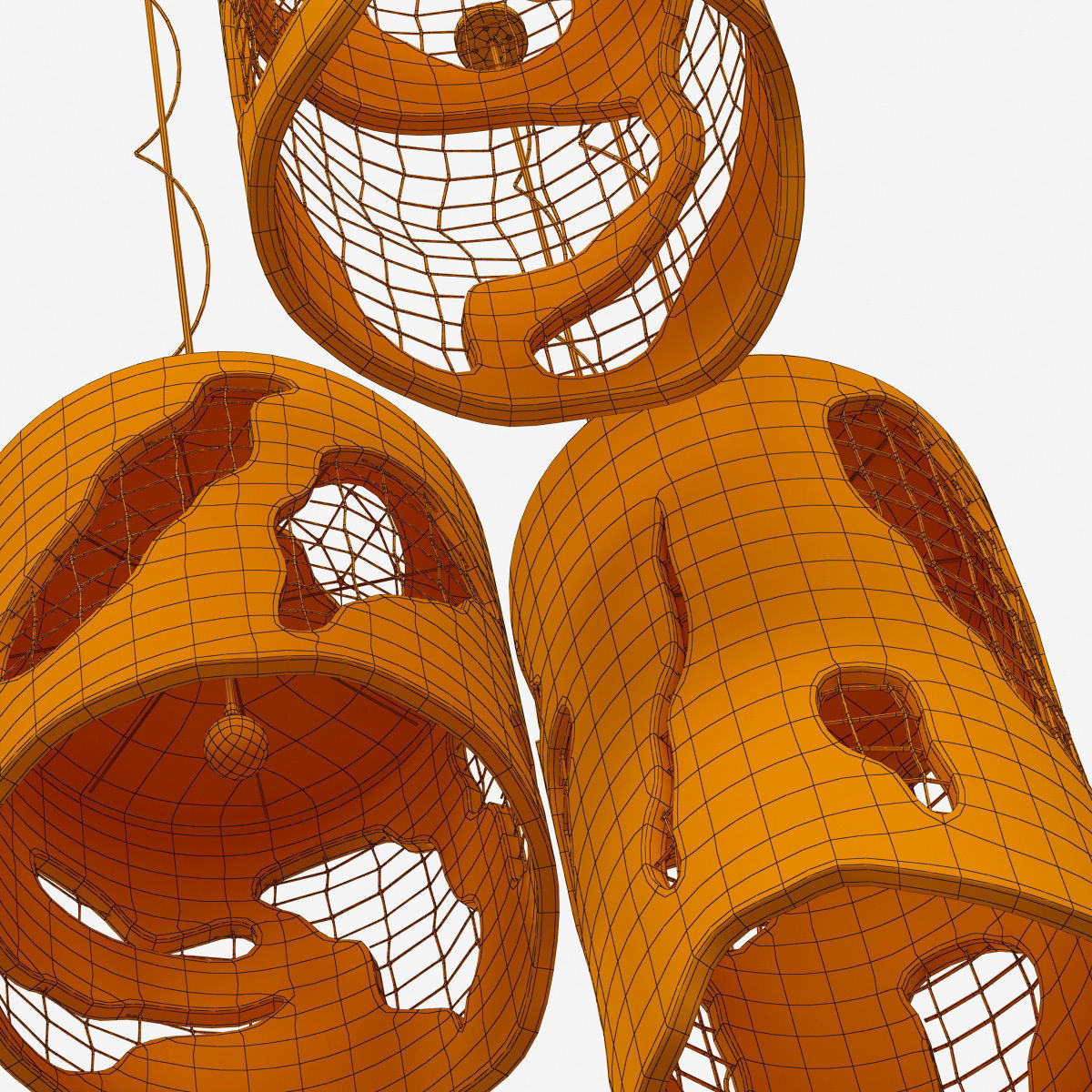 lamp old concrete cylinder  n2 3D model_28