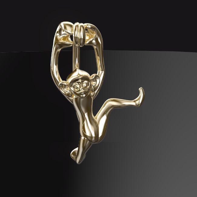 3D-Monkeys 298 3D print model_2