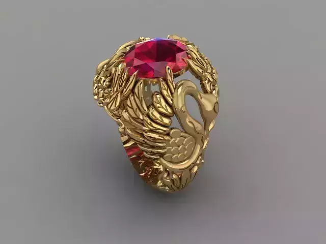 Swan  Ring