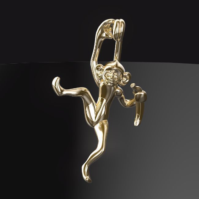 3D-Monkeys 301 3D print model_1