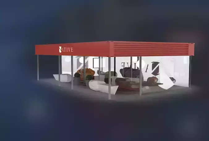 Temporary Store 3D model