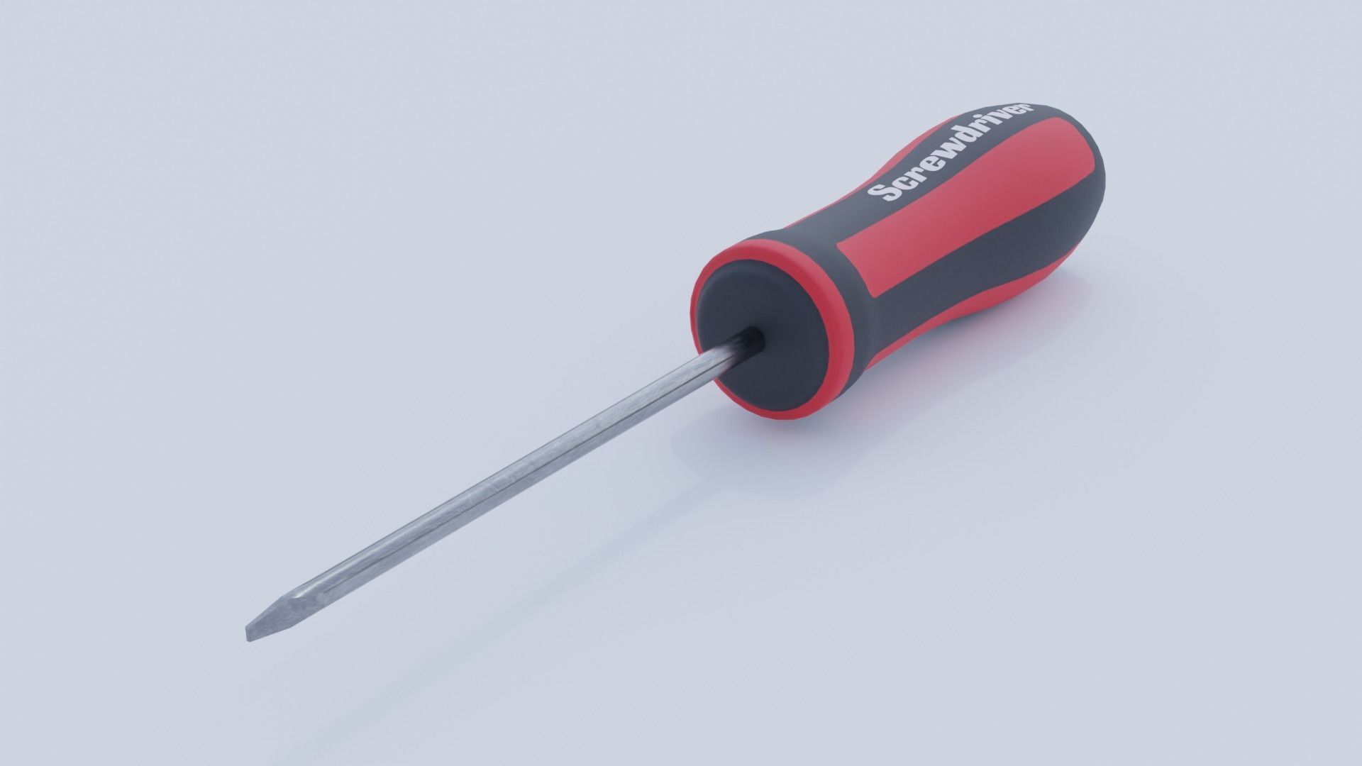 Screwdriver Set 2 Low-poly 3D model_5