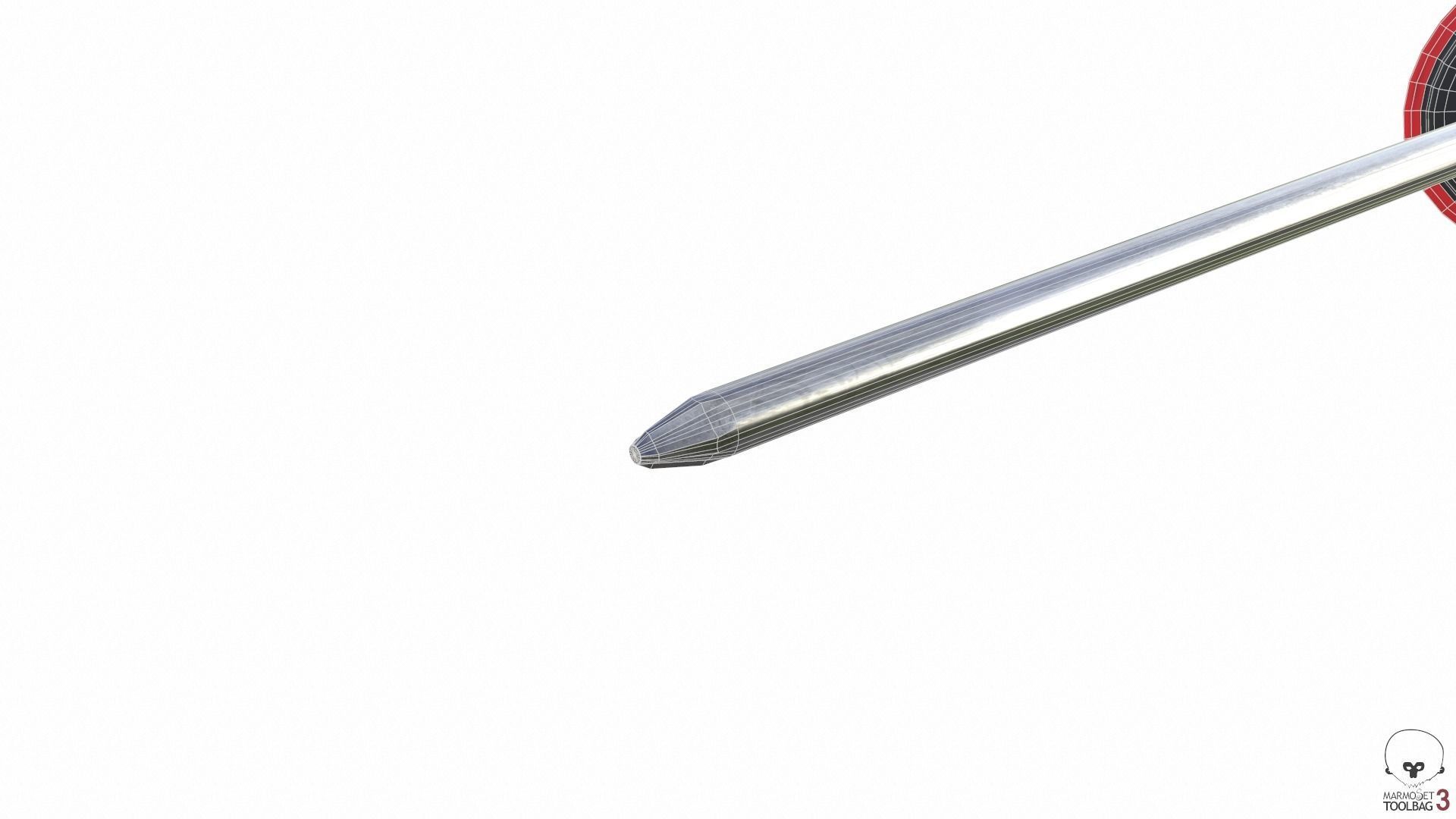 Screwdriver Set 2 Low-poly 3D model_27