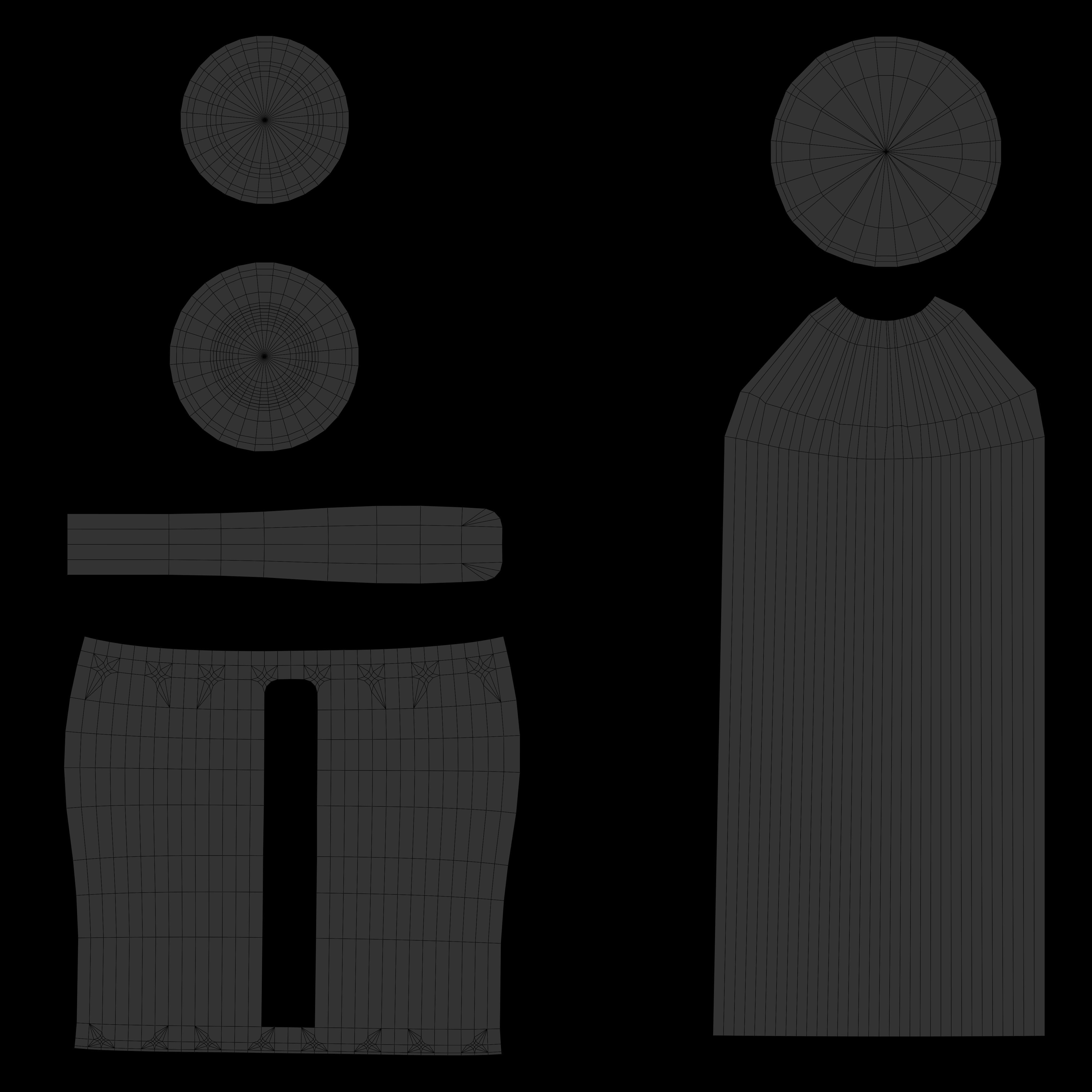 Screwdriver Set 2 Low-poly 3D model_32