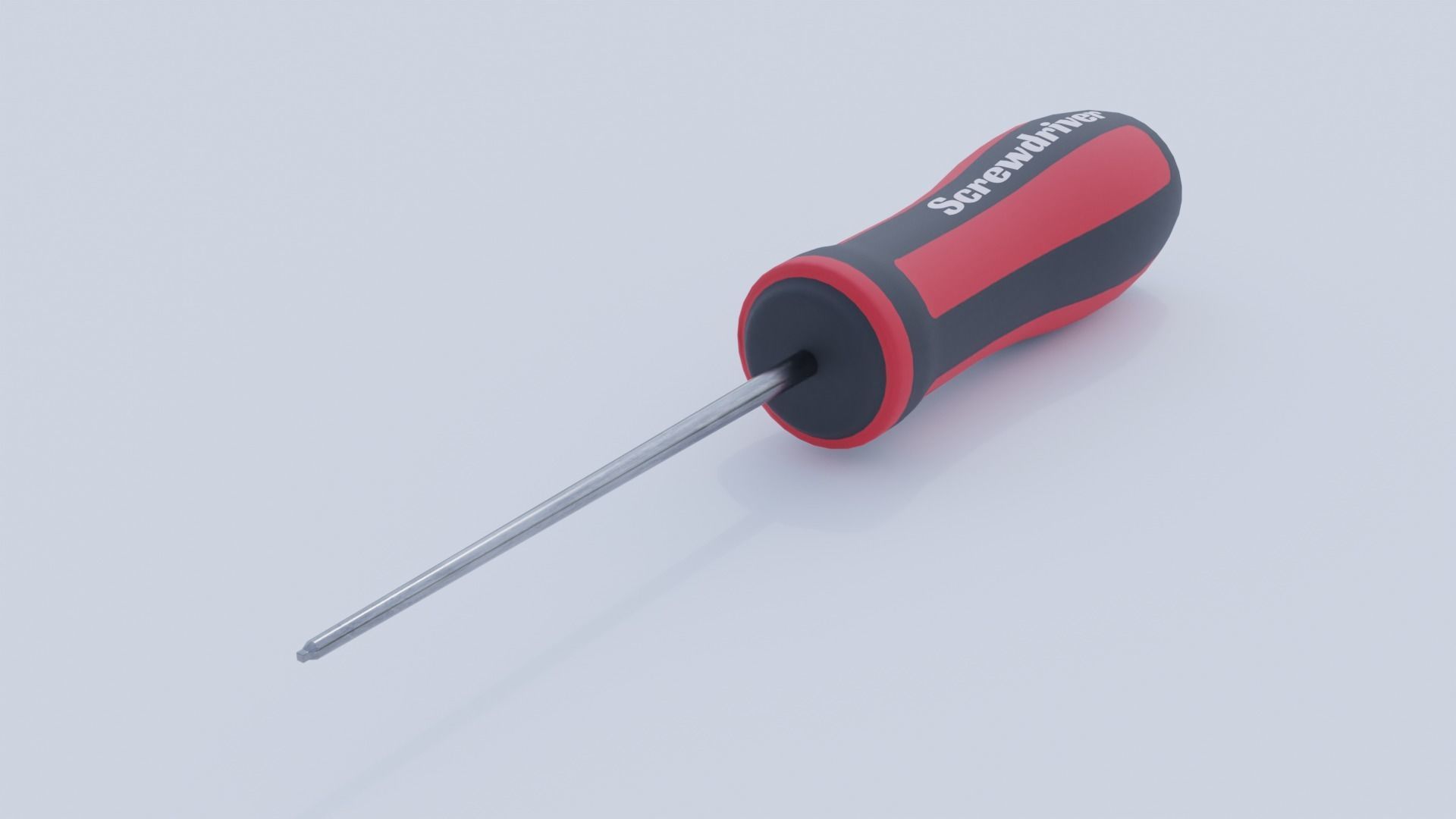 Screwdriver Set 2 Low-poly 3D model_10