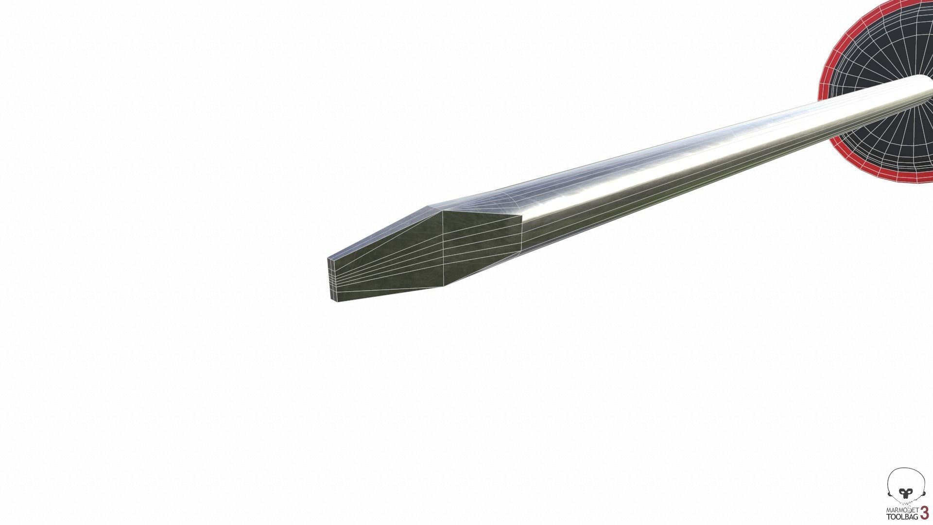 Screwdriver Set 2 Low-poly 3D model_21