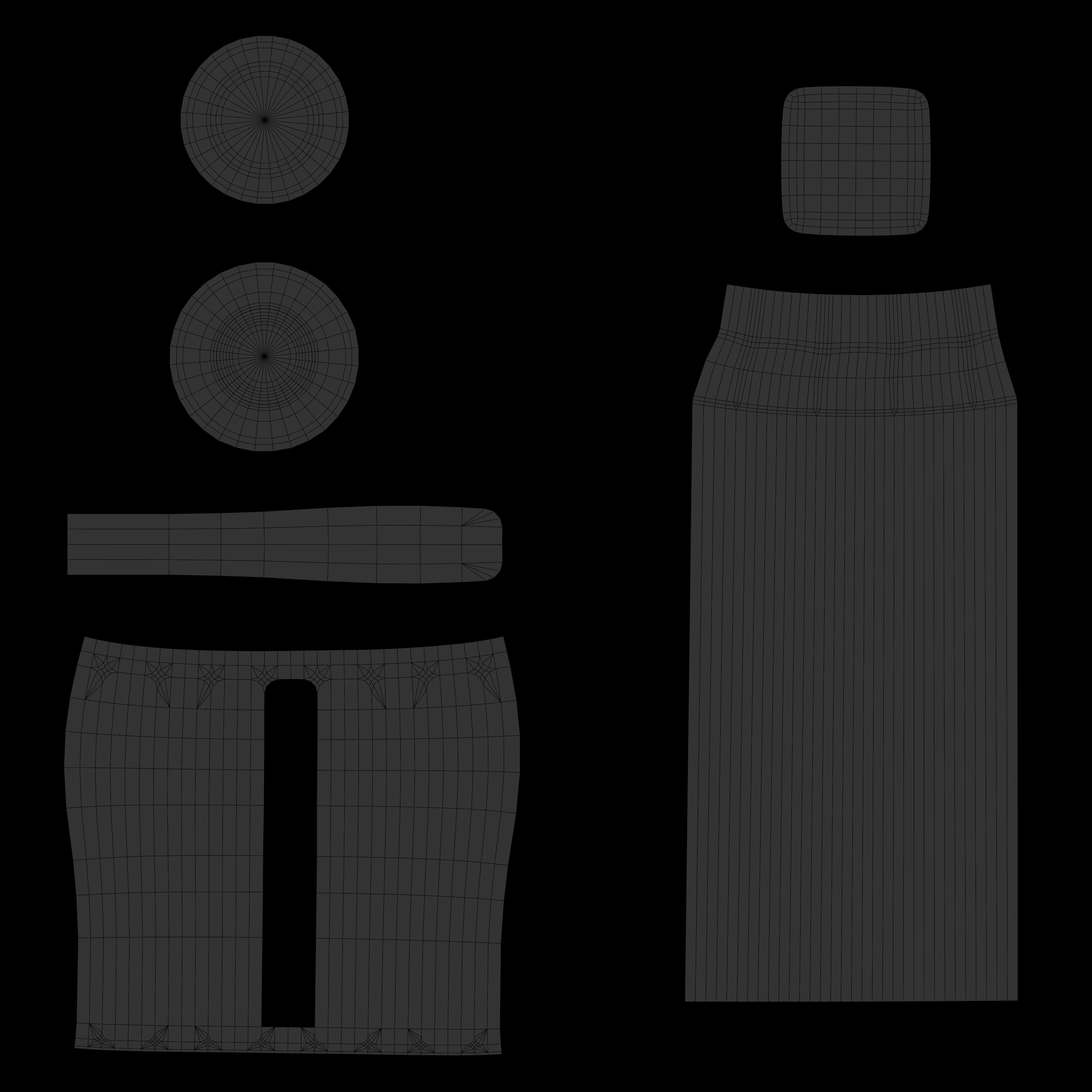 Screwdriver Set 2 Low-poly 3D model_34