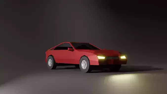Sport Car Lowpoly