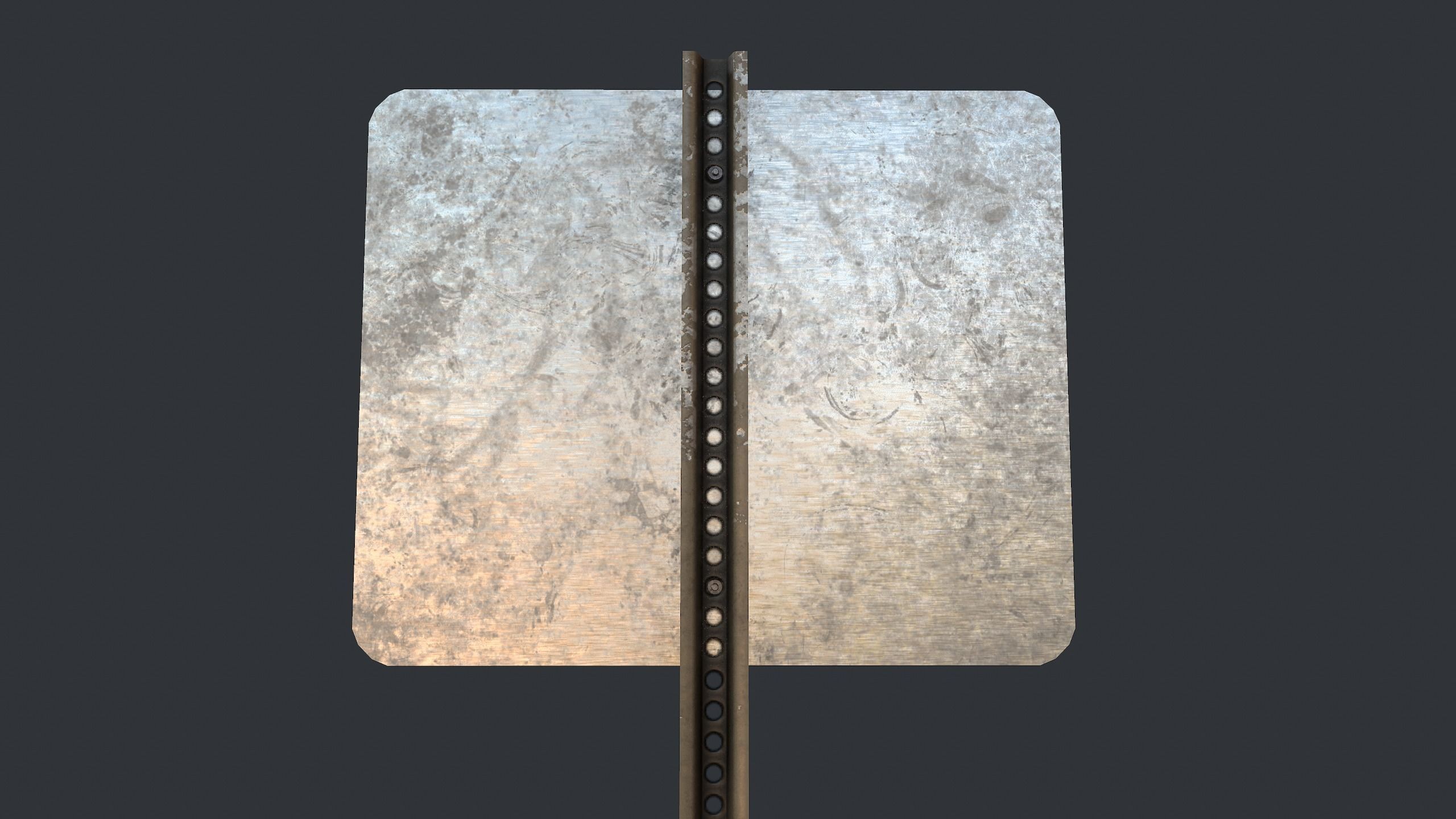 Traffic Sign Pack Low-poly 3D model_20