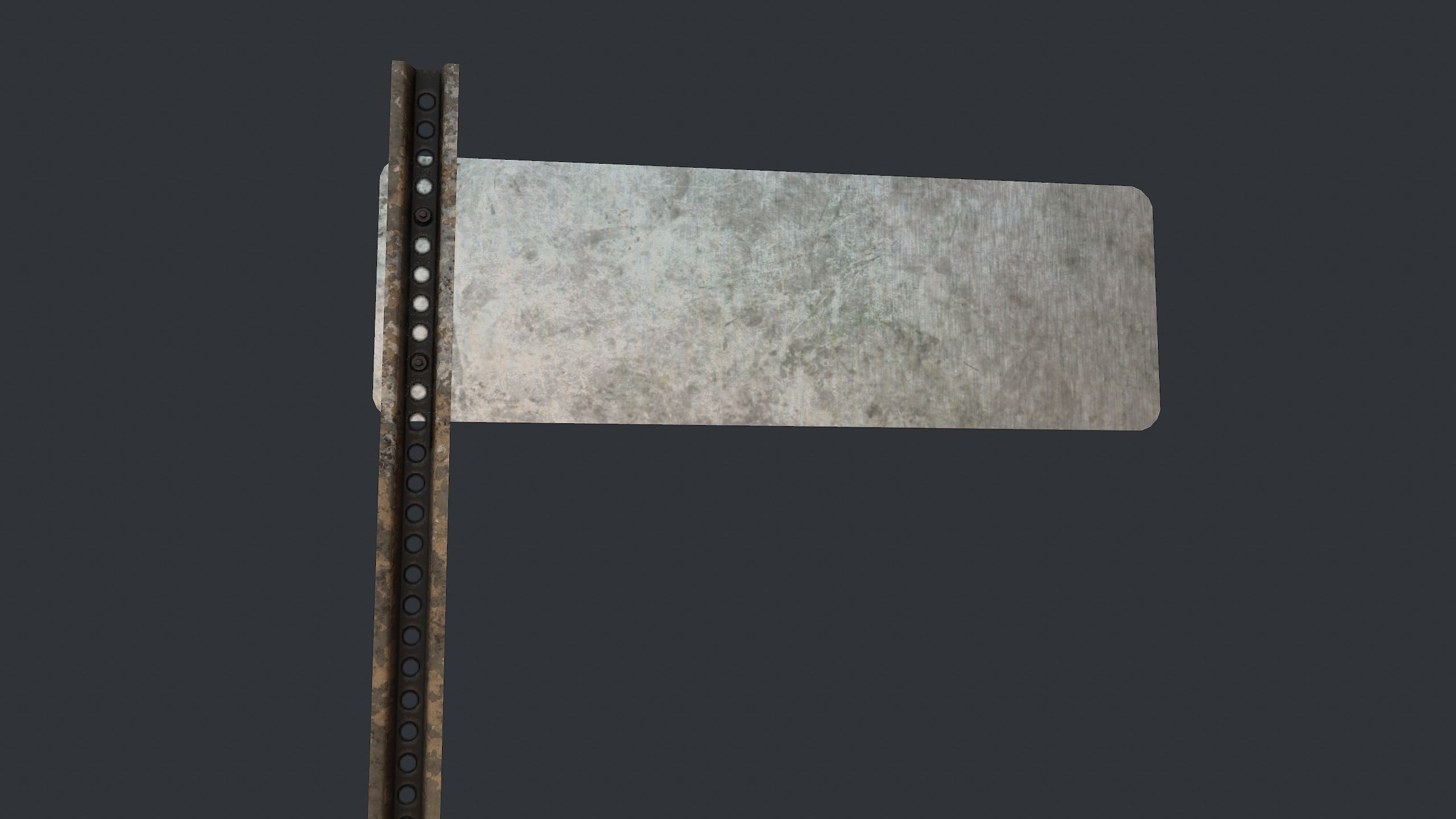 Traffic Sign Pack Low-poly 3D model_52