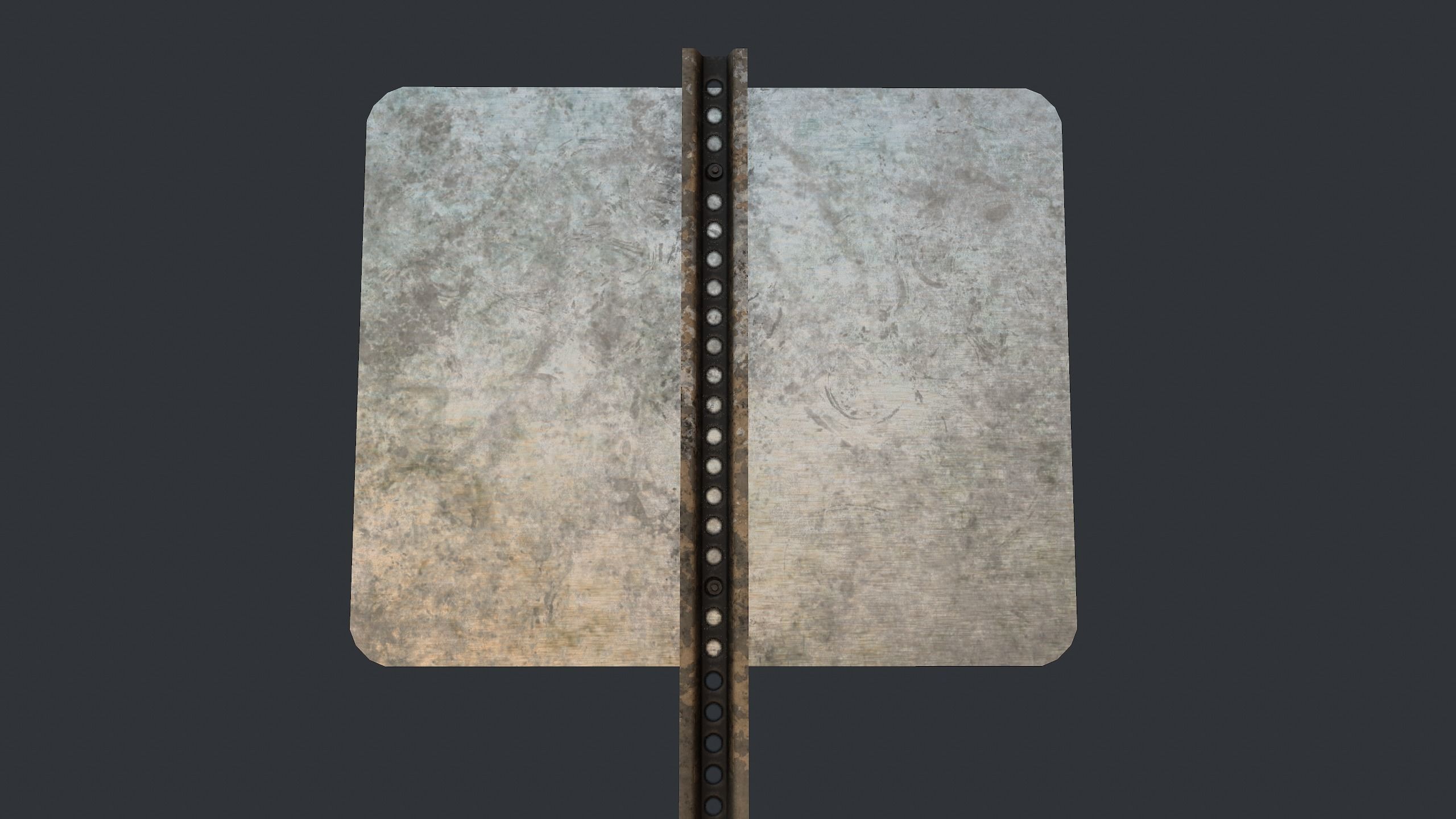 Traffic Sign Pack Low-poly 3D model_22