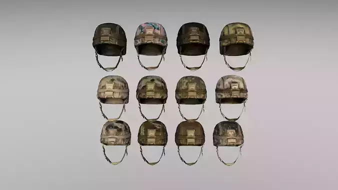 Military helmets