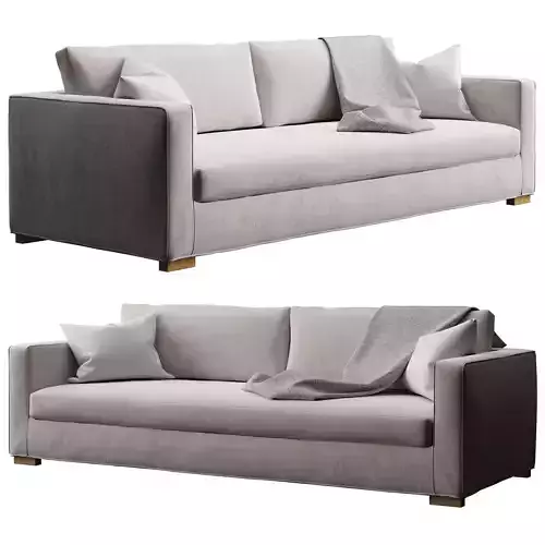 Vanguard - Sofa -Brandt Bench Seat Extended Sofa V866-1ES