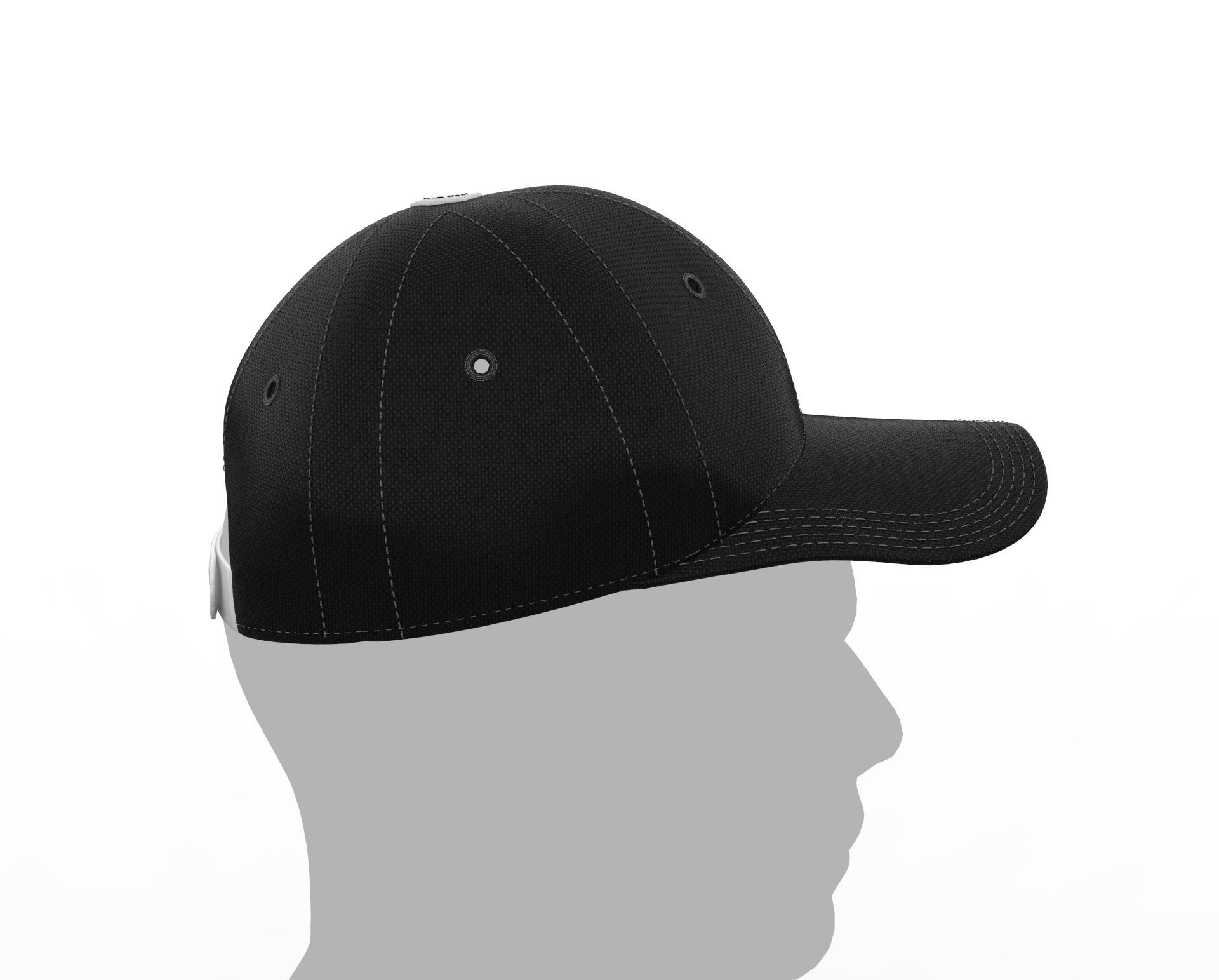 Baseball Cap 3D model_14