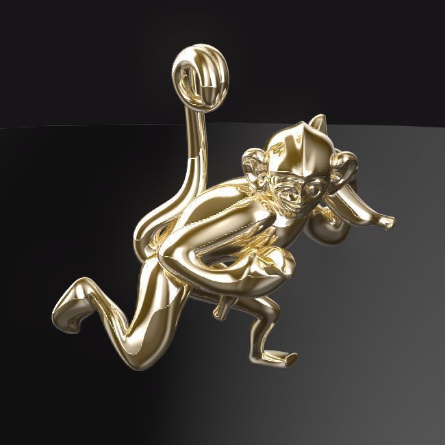 3D-Monkeys 314 3D print model_1