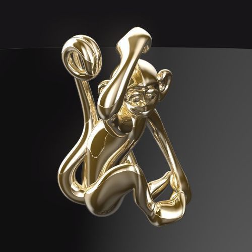 3D-Monkeys 317 3D print model