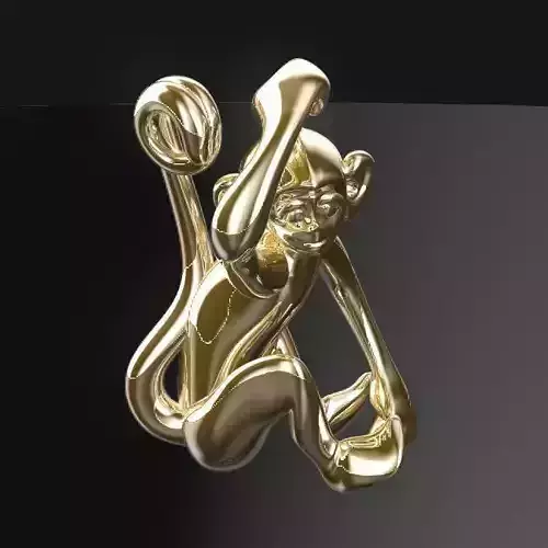 3D-Monkeys 317 3D print model