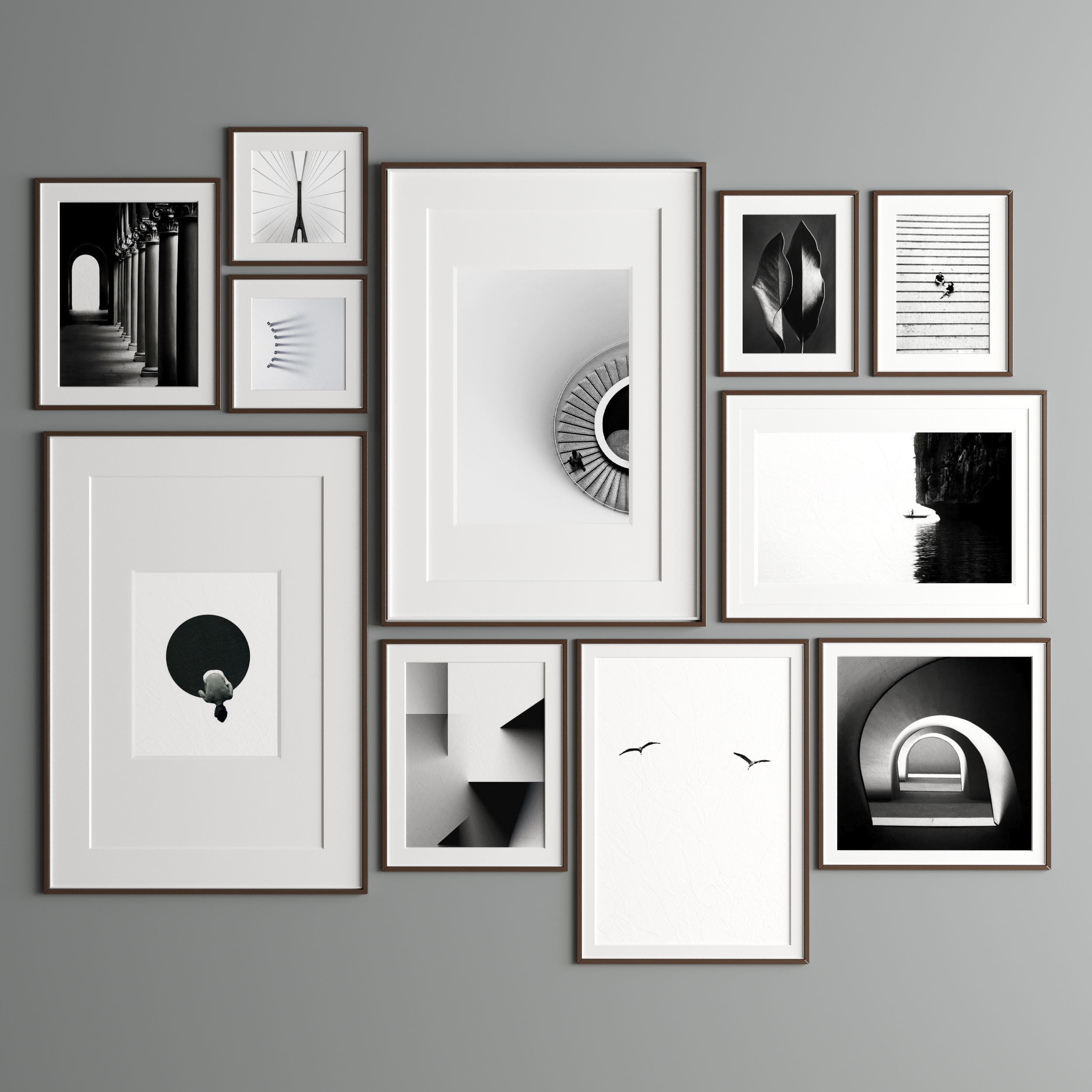 Art Frame 301 Low-poly 3D model_1