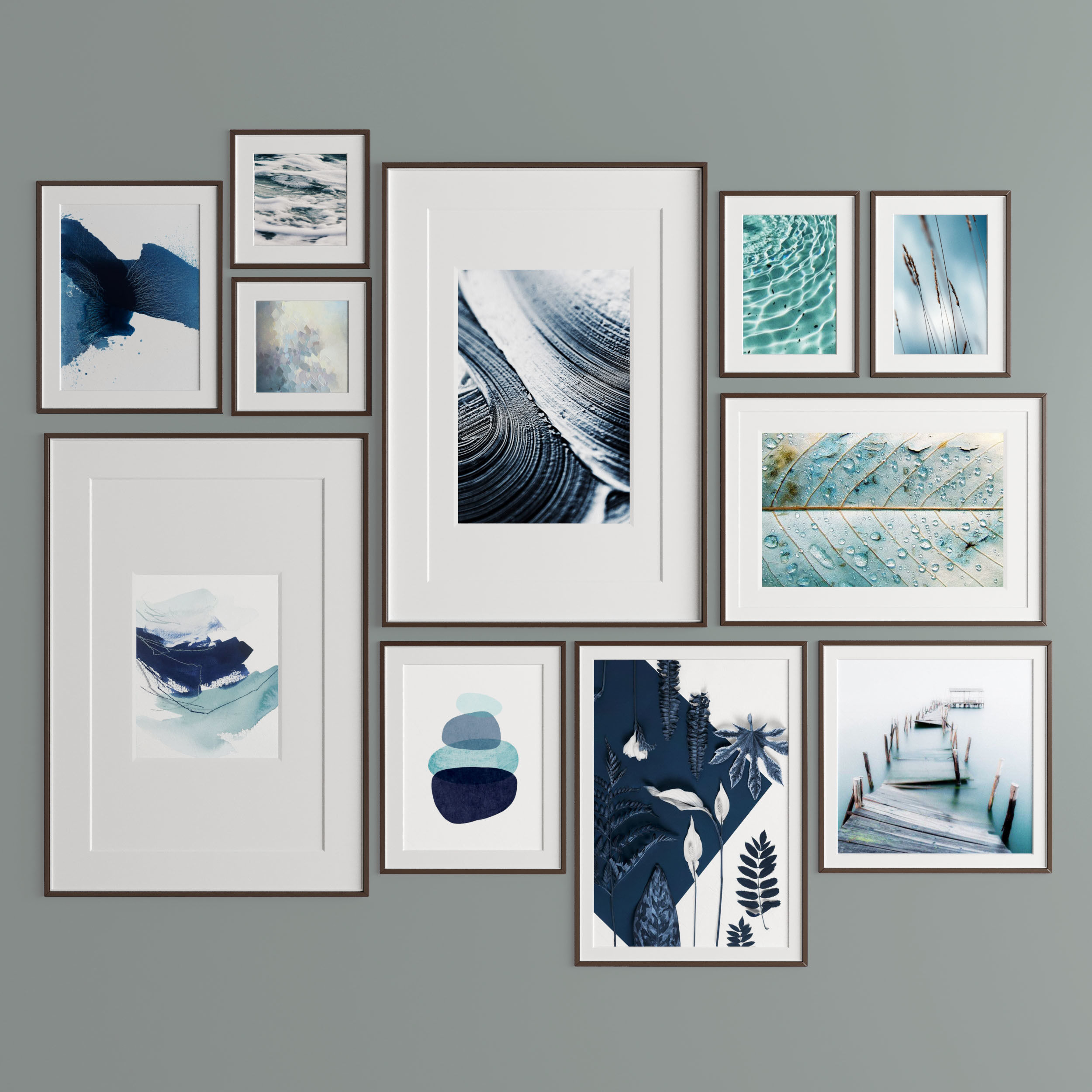 Art Frame 303 Low-poly 3D model_2