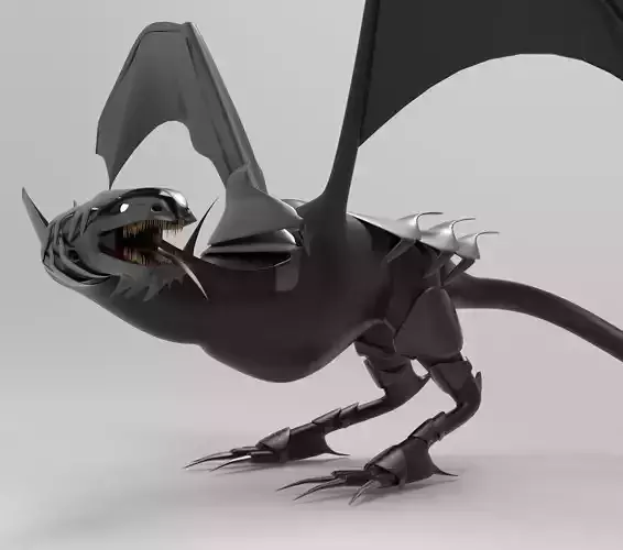The Fellbeast of Mordor 3D model