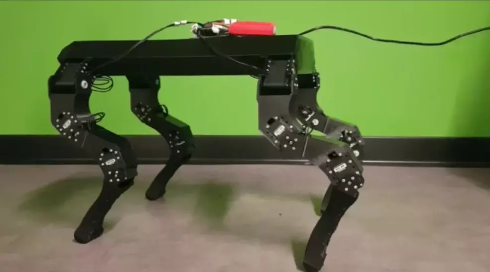 Printable Quadruped arduino and raspberry quadruped robotics 3D print model